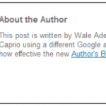 author bio widget for different authors on blogger / blogspot