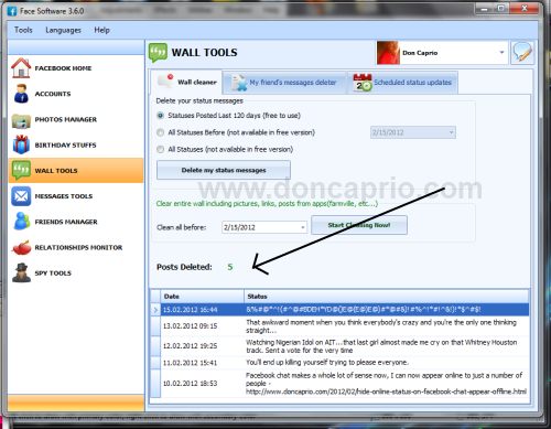Facesoftware – The Perfect Facebook Software To Delete Old Posts on Timeline