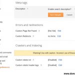 blogger seo preferences