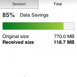 how to conserve data usage on iphone / ipad