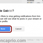 block google+ notifications