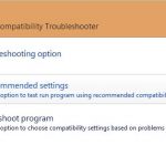 compatibilty mode in windows