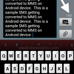 disable sms to mms conversion on android