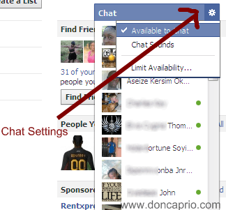 Hide From Certain Friends On Facebook Chat