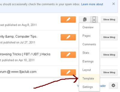 How To Edit Blogger Mobile Template