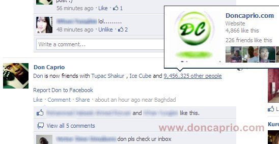 Using Custom Links In Facebook Status Updates And Wall Posts