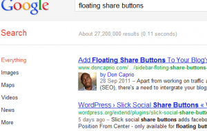 how to show blog author's google plus profile picture in search result page