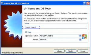 run and switch between two operating systems