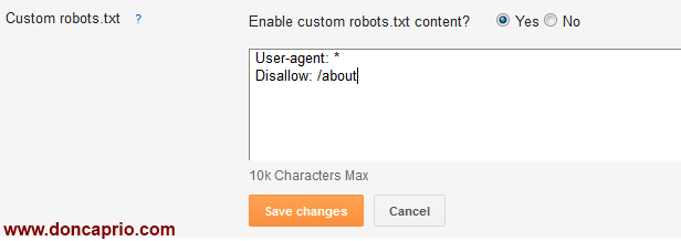 blogger SEO - robots.txt