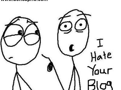 a dozen reasons why I hate your blog