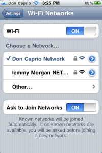 use computer network connection on mobile phone