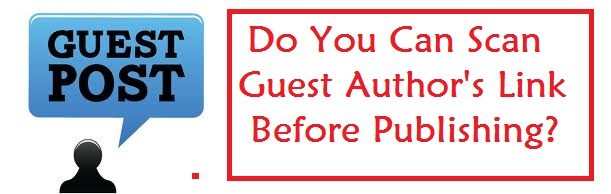 scan guest author's link