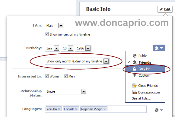 5 Things You Should Hide From Your Facebook Profile