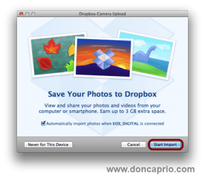 save photos to dropbox on mac