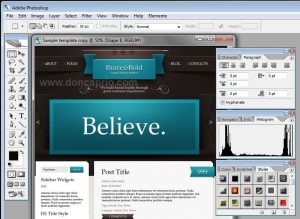 create your own wordpress theme with photoshop