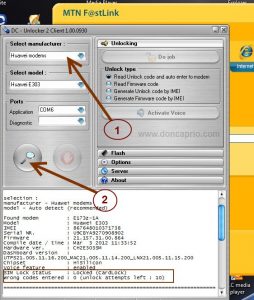 unlock huawei 303