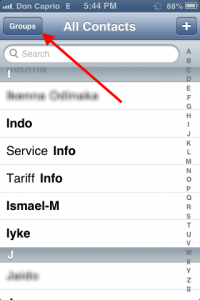 remove facebook contacts from whatsapp