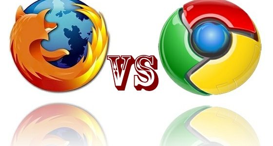 chrome vs firefox