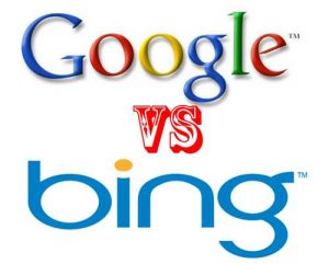 google vs bing
