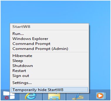 windows 8 start menu