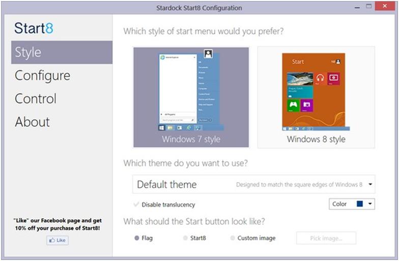 windows 8 start menu