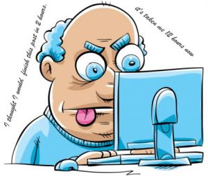 exercise-while-blogging