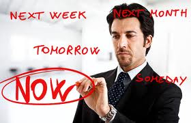 Procrastination in blogging