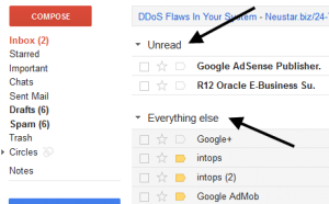 Gmail messages
