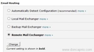 email routing
