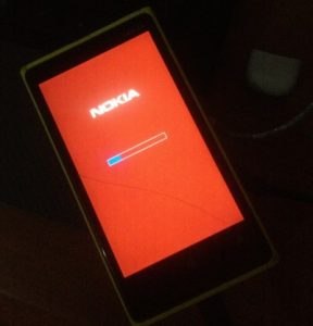 nokia lumia flashing in progress
