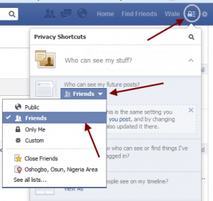 facebook audience selector