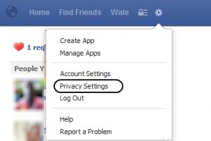 facebook privacy settings