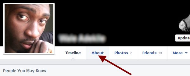 hide facebook profile data