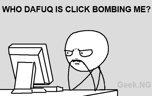 How to Deal With Adsense Click Bombing on Your Blog