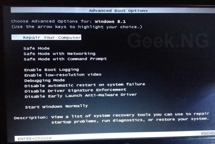 how to enter safe mode windows 8 how to enter safe mode windows 8