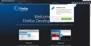 firefox developer edition