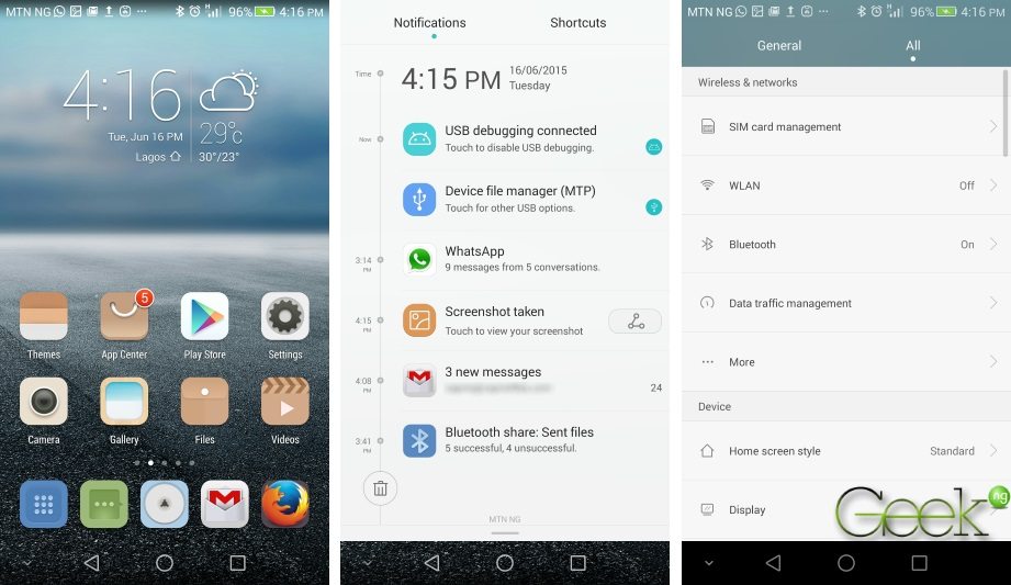 EMUI - light theme