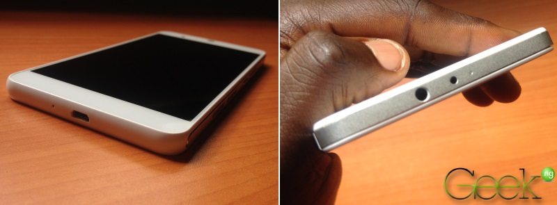 Huawei honor 6 Plus (top & bottom edge)