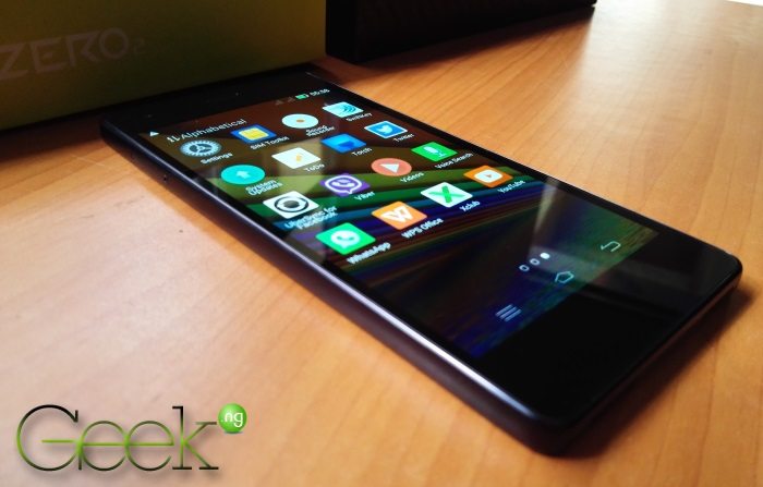 Infinix Zero 2 - app drawer