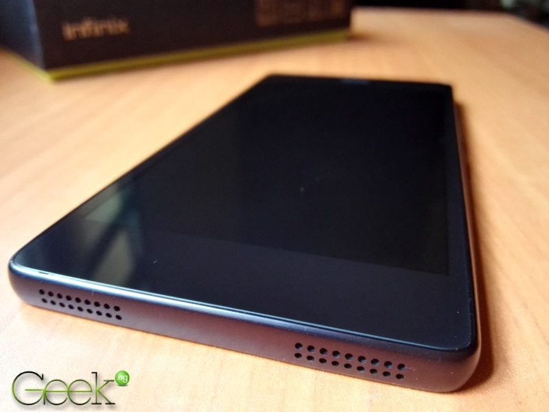 Infinix Zero 2 bottom with speakers