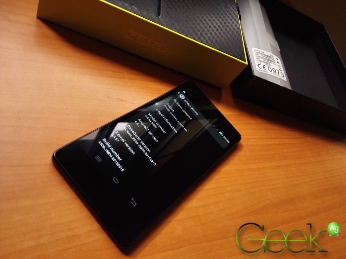 Infinix Zero 2 - with Android 4.4.2