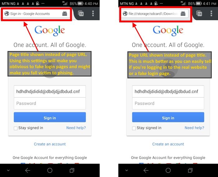 Your mobile browser settings can make a big difference