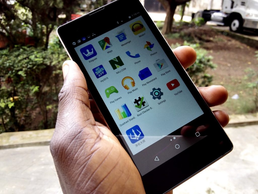 A rooted Infinix Hot 2