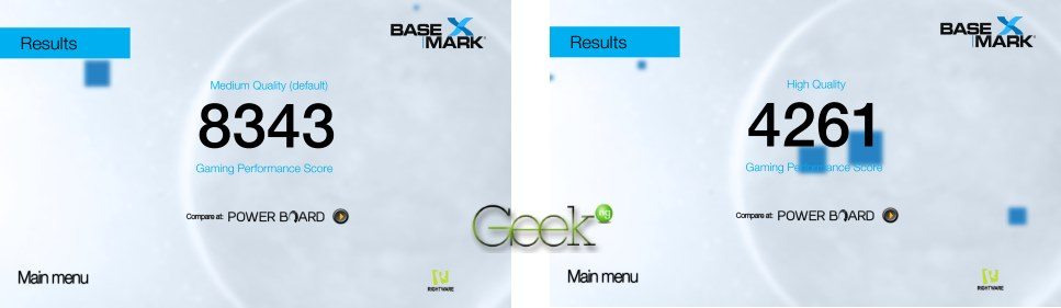 Tecno Phantom 5 Basemark X scores