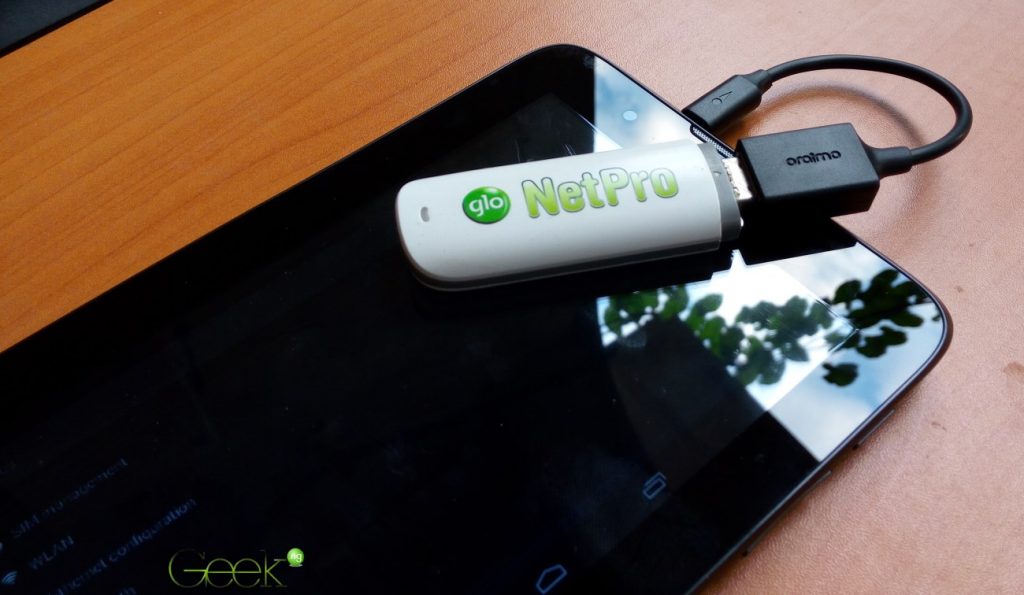 Using a 3G modem with an Android tablet