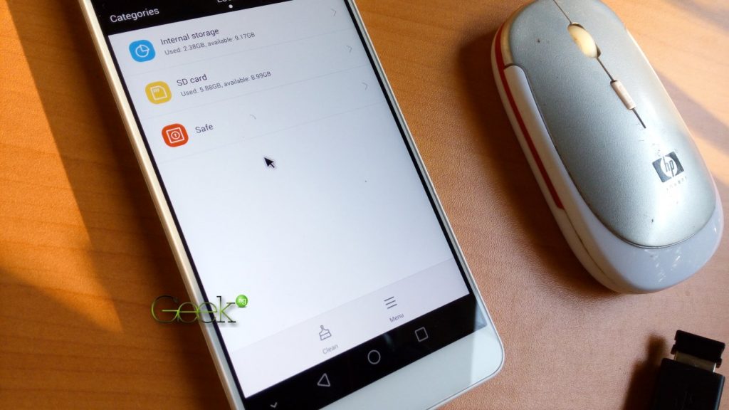 Using a wireless mouse with an Android device