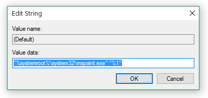 replace paint as default image editing app