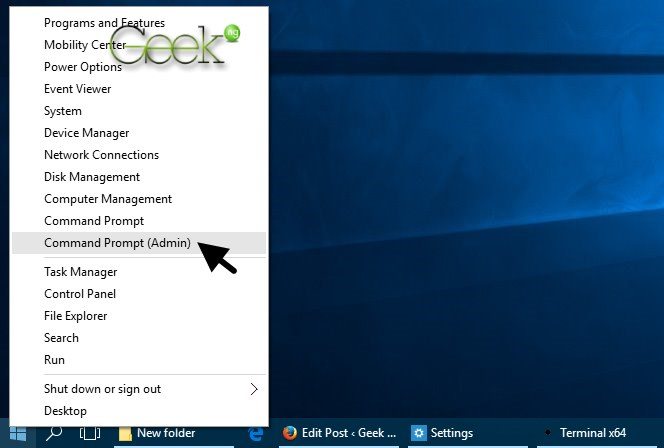 command prompt admin