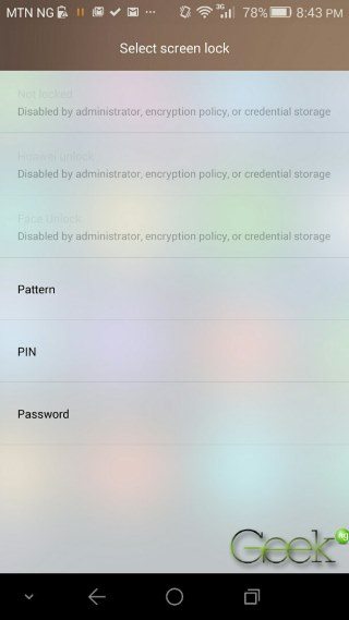 grayed out unlock options