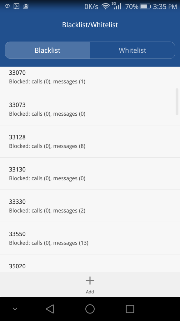blocked mtn short codes